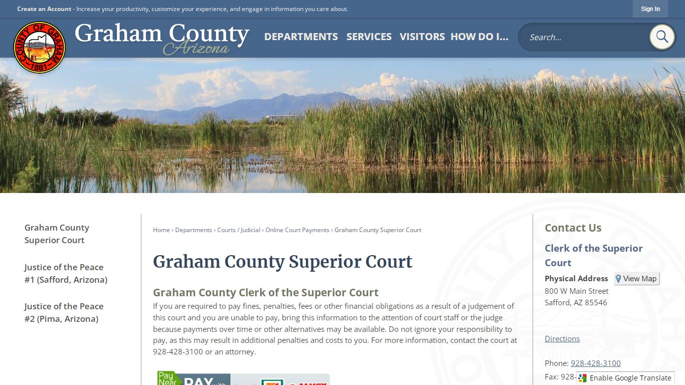 Graham County Superior Court | Graham County, AZ